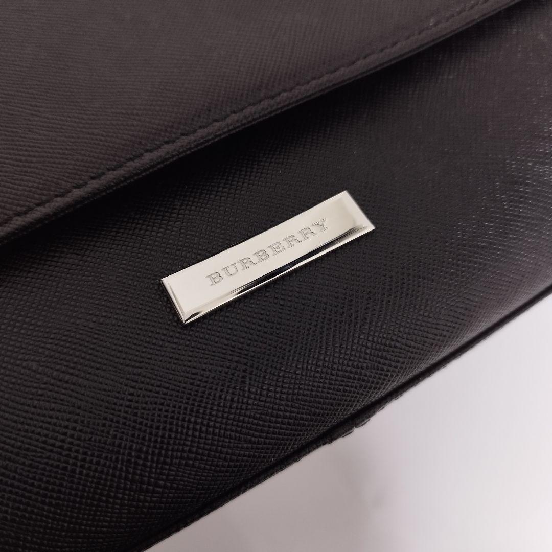 未使用金具シール付き☆ バーバリー ワンショルダーバッグ ロゴ