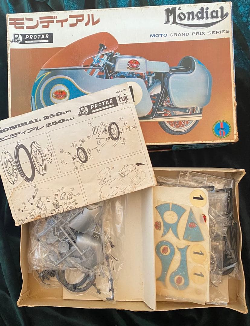 Protar Mondial 250cc プラモデルキット