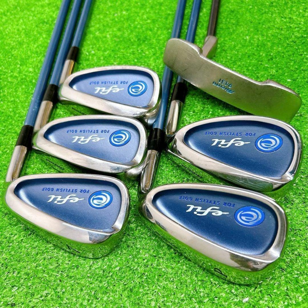 良品 ミズノ efil エフィル レディースクラブセット 10本 初心者 女性L