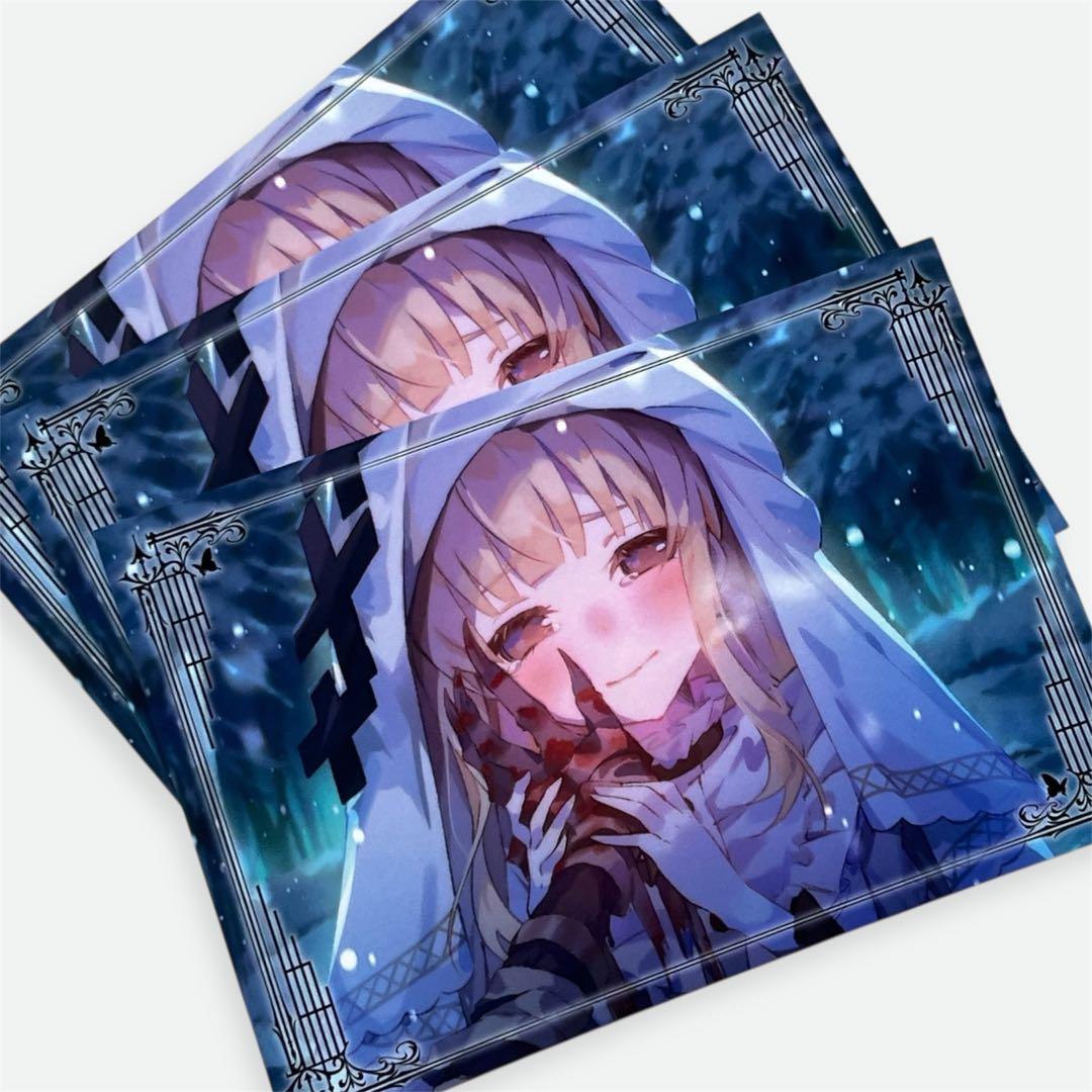 魔法少女ノ魔女裁判 まのさば 氷上メルル ポストカード メルル - メルカリ