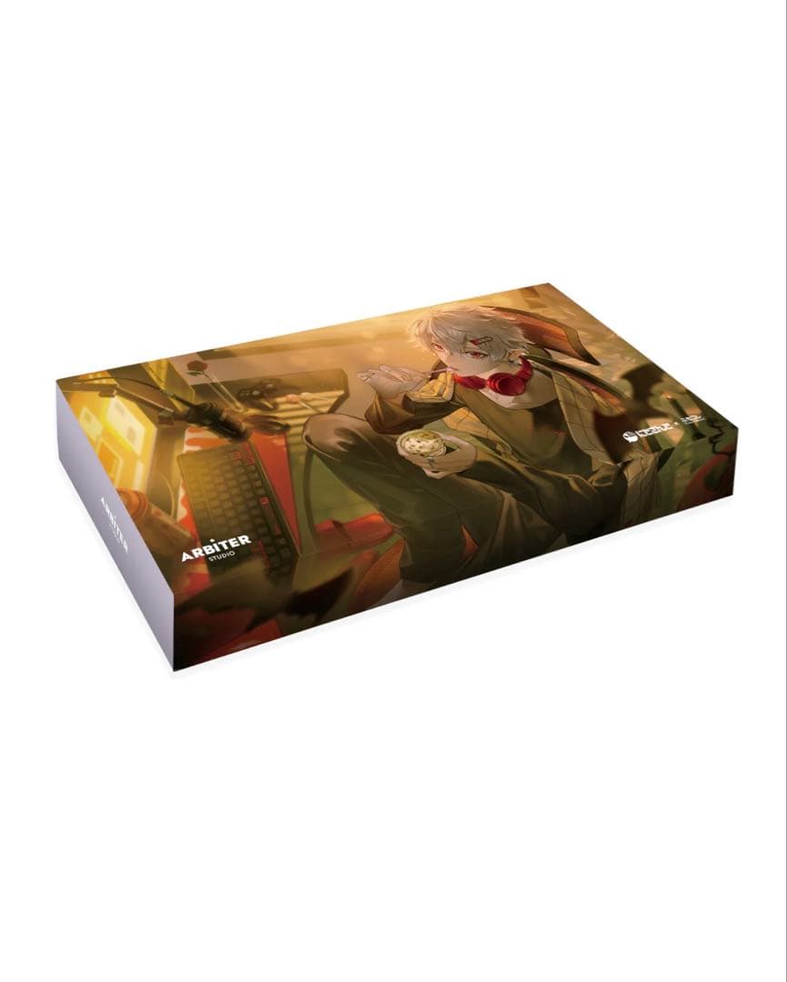 にじさんじ　葛葉　ふもコレ　キーボード にじさんじ × ふもコレ キーボード 葛葉 Arbiter studio 日本語配列 75