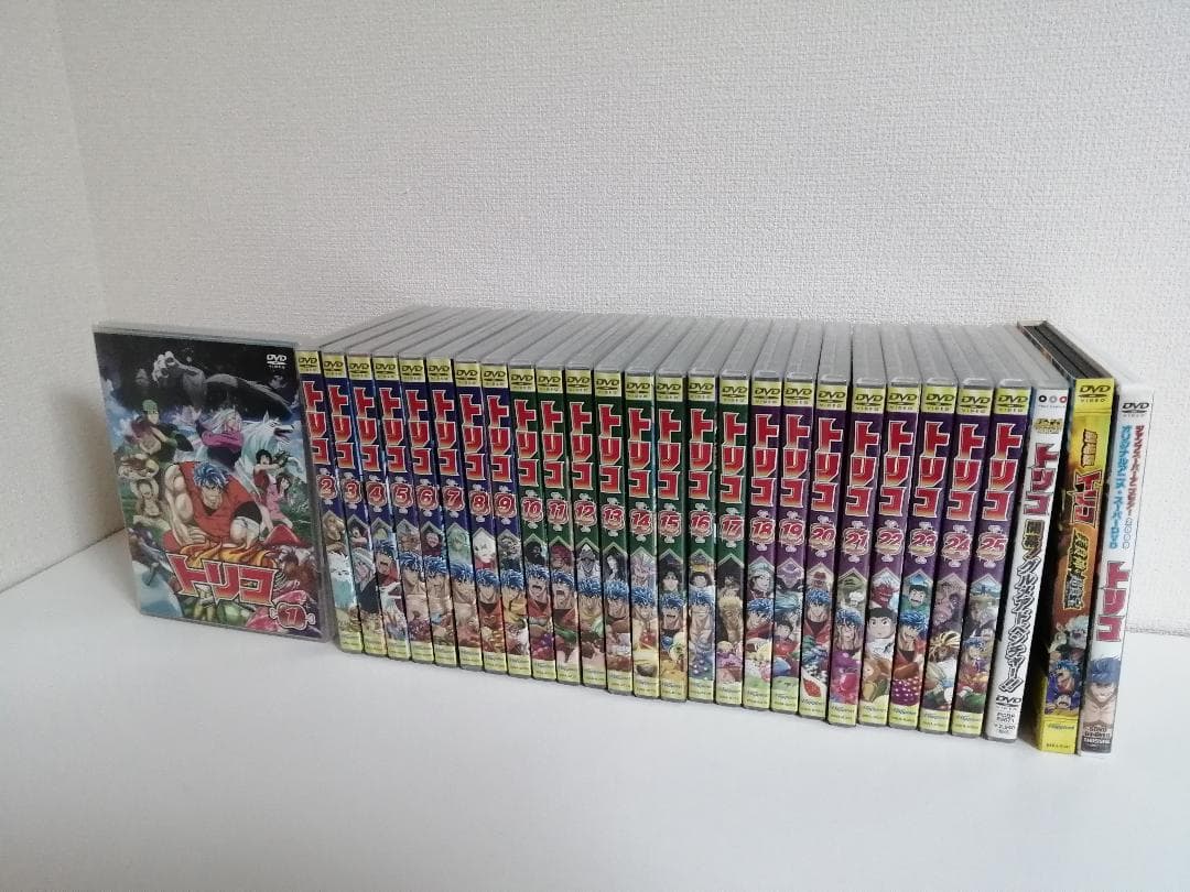 トリコ TV版 全25巻 + 開幕!グルメ + 劇場版 DVD　全27巻セット Amazon.co.jp: トリコ 25 [DVD] : 置鮎龍太郎, 朴ロ美, 櫻井孝宏, 岩田