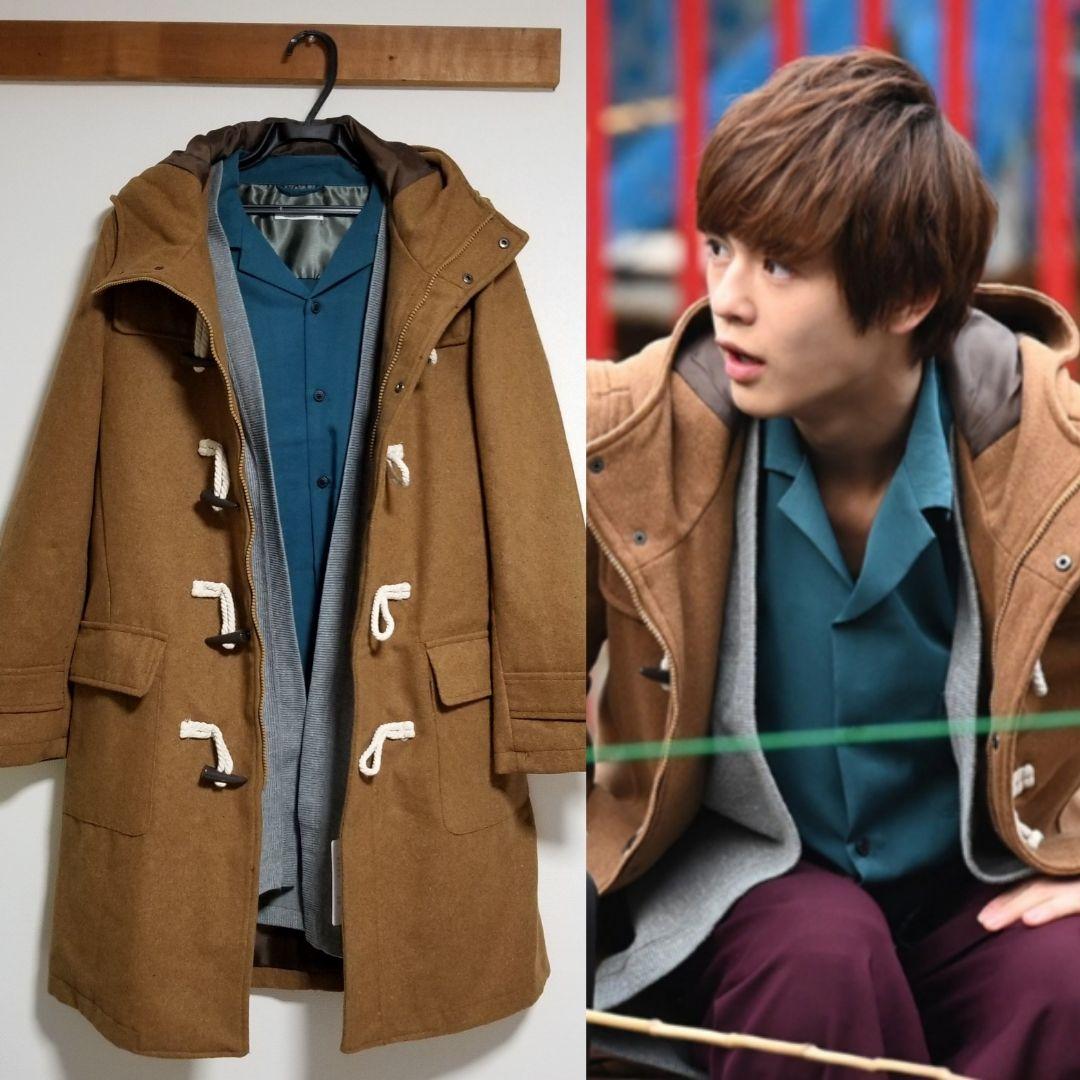 仮面ライダージオウ常磐ソウゴ 着用衣装ターコイズブルーシャツLサイズ