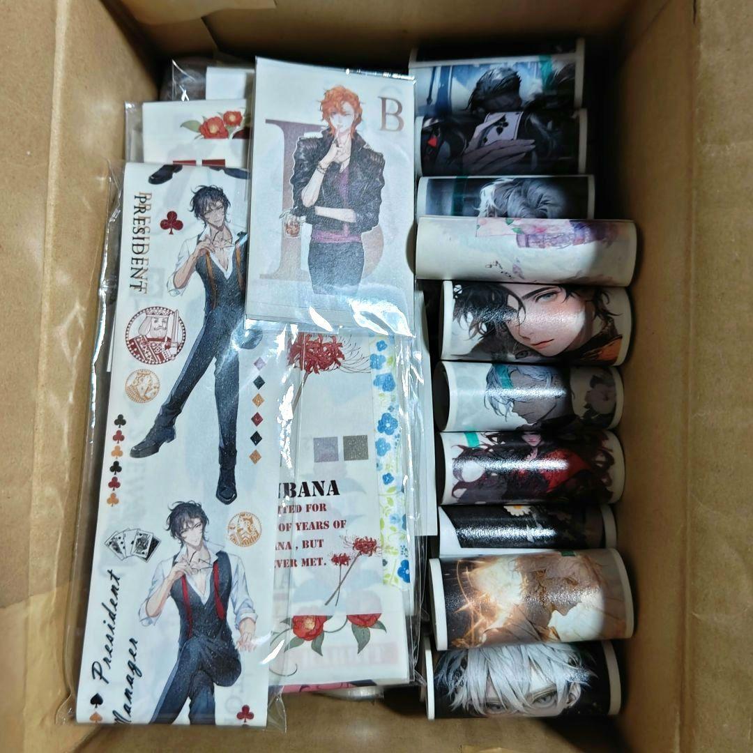 海外マスキングテープ 人物マステ 男の子 まとめ売り 新品1個 中古33個