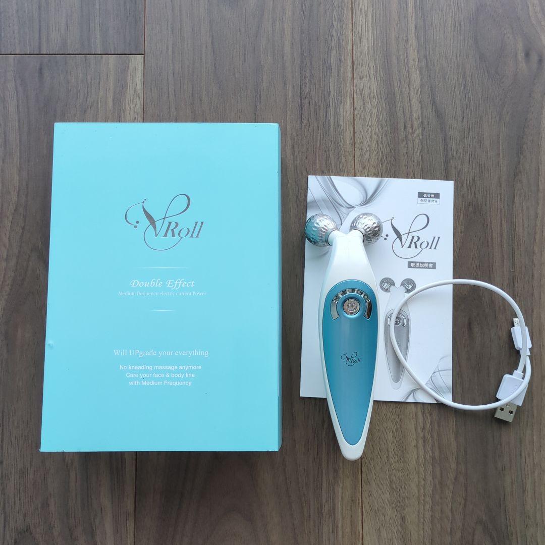 V Roll ダブルエフェクト 美顔器　傷無し美品 V-Roll 美顔器 - メルカリ
