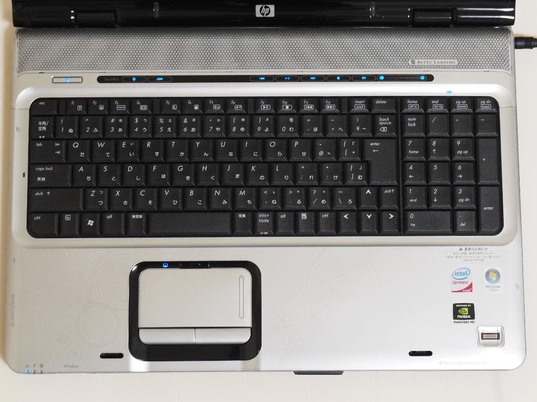 HP 17インチノートパソコン Pavilion dv9700/CT(ジャンク) - メルカリ