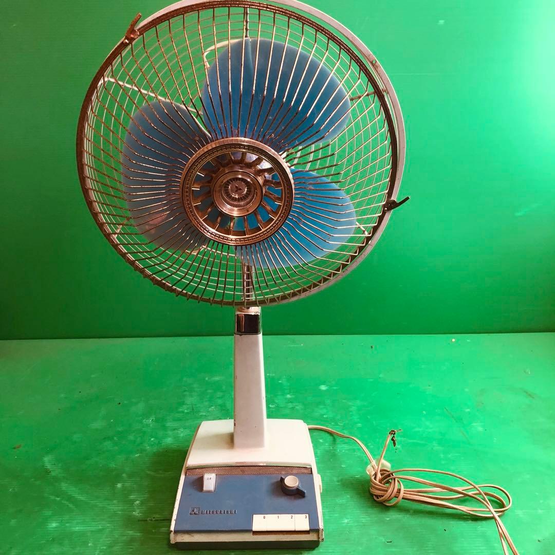 Mitsubishi 昭和レトロ 扇風機 R-30V ジャンク - メルカリ