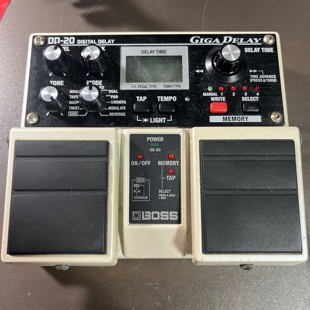 BOSS DD-20 デジタルディレイエフェクター ボス(BOSS)|デジタルディレイ|【ハードオフ公式通販】オフモール