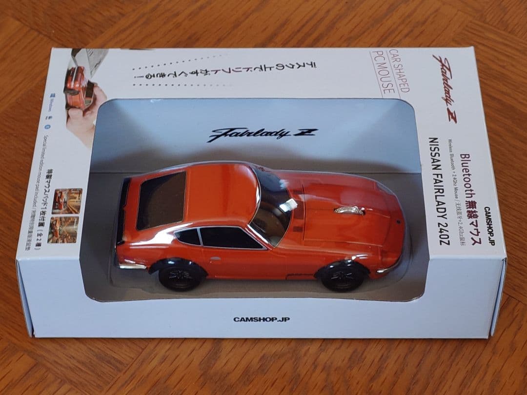 限定 フェアレディZ オレンジ マウス ワイヤレス Bluetooth 無線