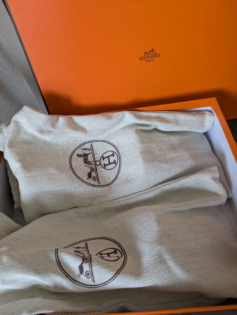 【MT】HERMES サンダル 《オラン》 オラン　ホワイト37　37.5