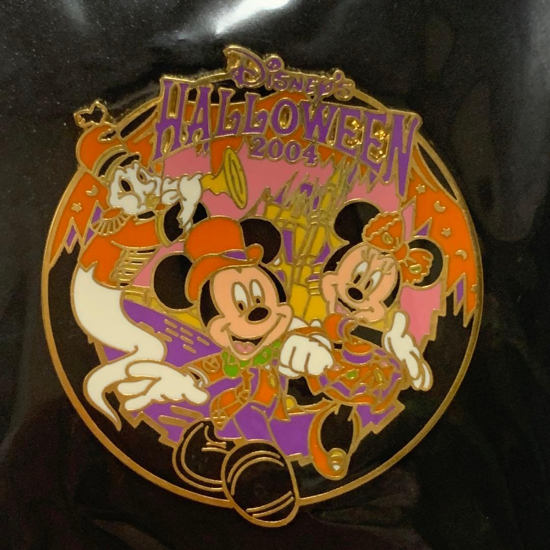 東京ディズニーランド】ディズニー ハロウィーン 2004年 ピンバッジ
