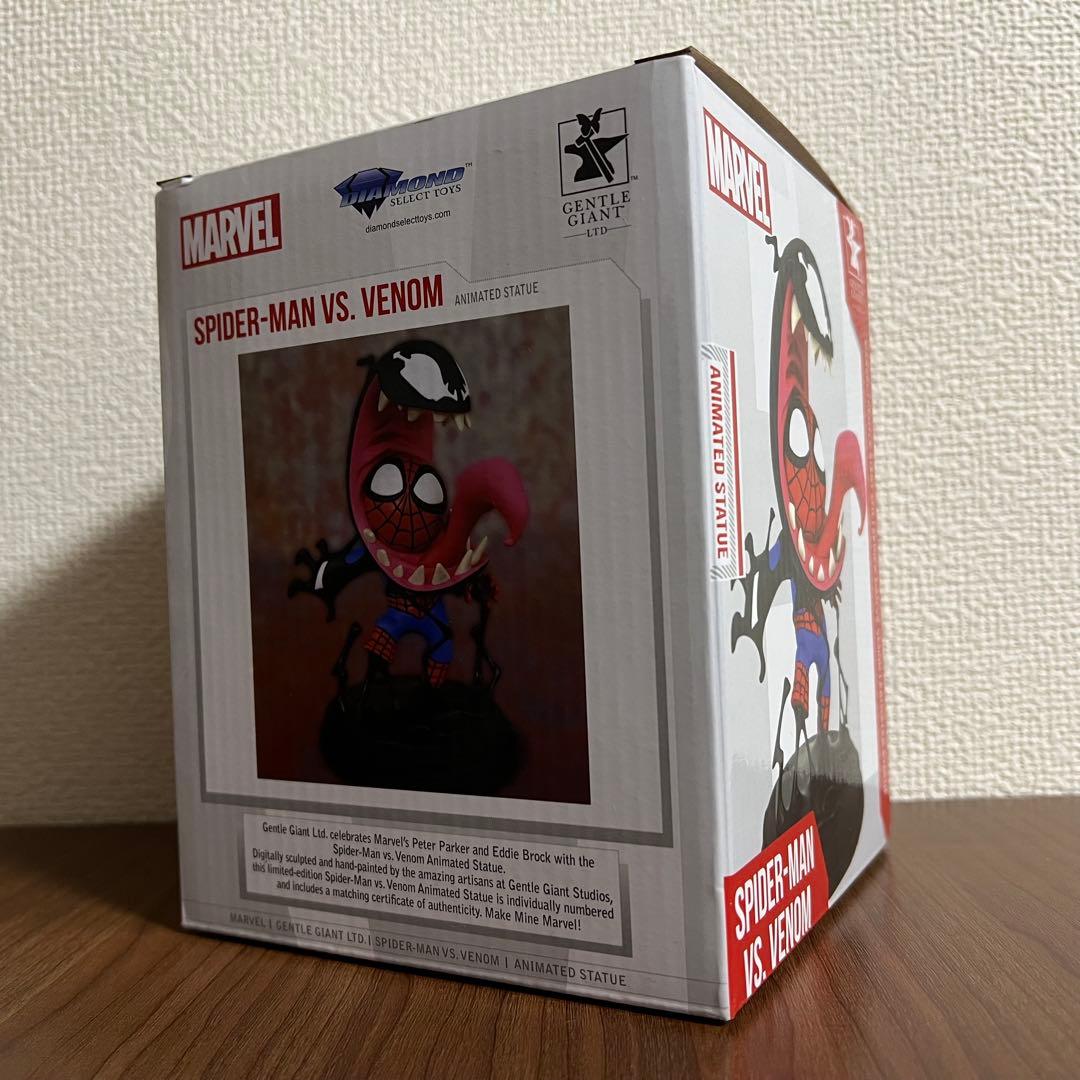 スパイダーマンvsヴェノム スタチュー ジェントルジャイアント