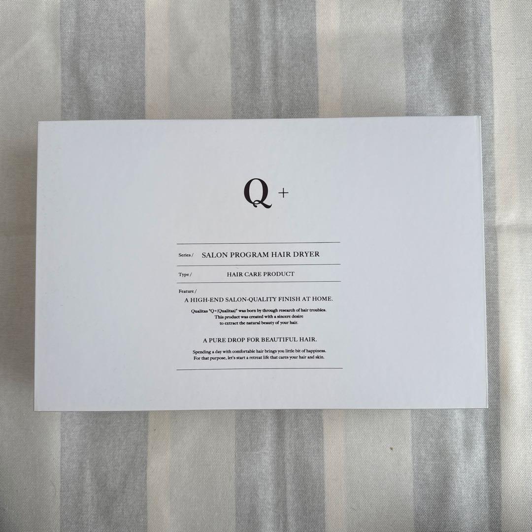 新品未使用・クオリタスヘアドライヤー シャンパンゴールド