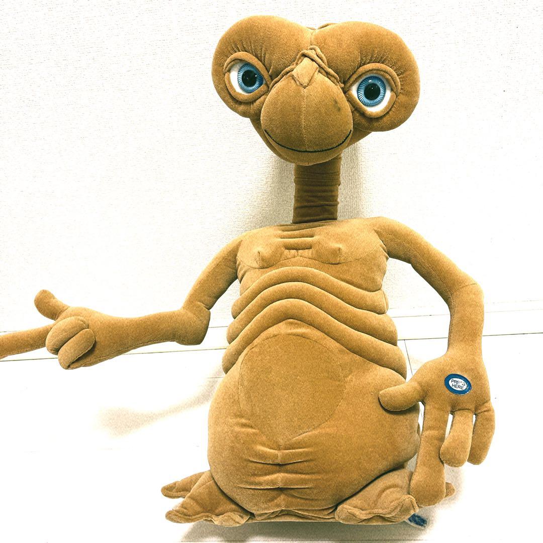 レア ET トイザらス 喋る トーキング特大ぬいぐるみ 60cm - メルカリ