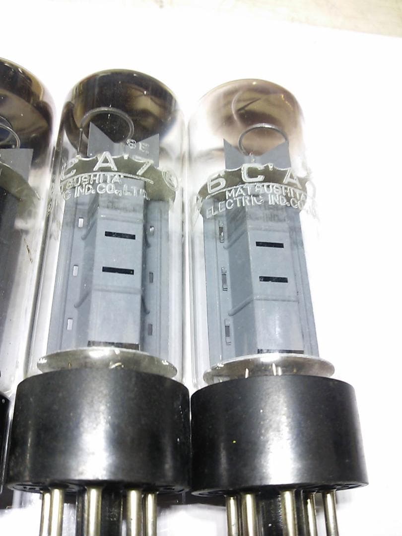 専用です。真空管　6CA7 松下製 ４本　テスト済品