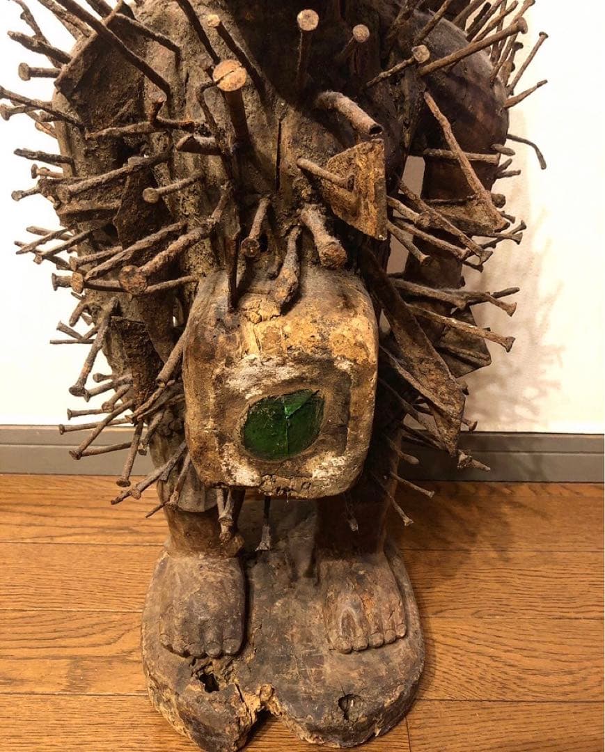 ンキシ ンコンディ アフリカ美術 アフリカ仮面 アフリカンアート 呪物