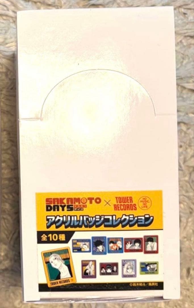 サカモトデイズ タワレコ アクリルバッジコレクション 1box - メルカリ