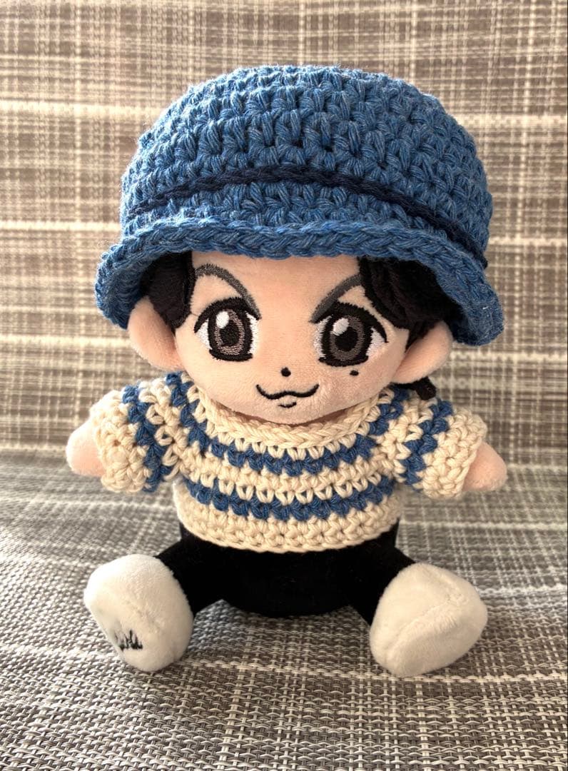 福山雅治 ちぃましゃ ぬいぐるみ ぬい服 手編みセーター 帽子 セット