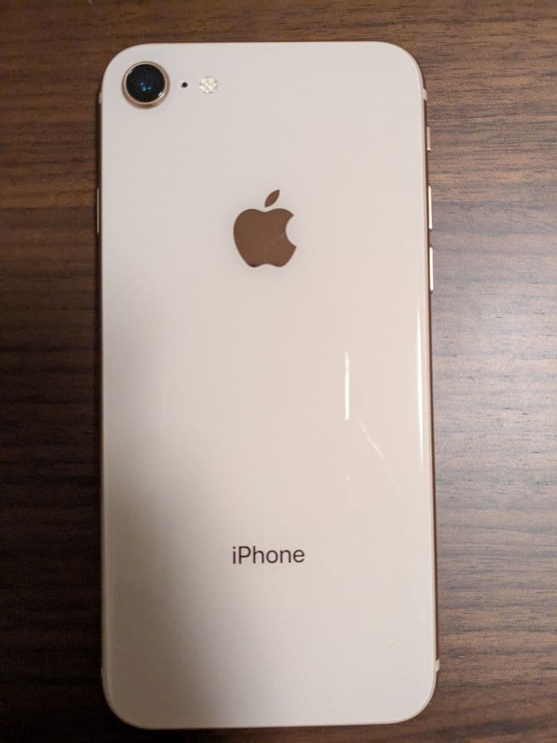 美品】Apple iPhone8 64GB ピンクゴールド 本体