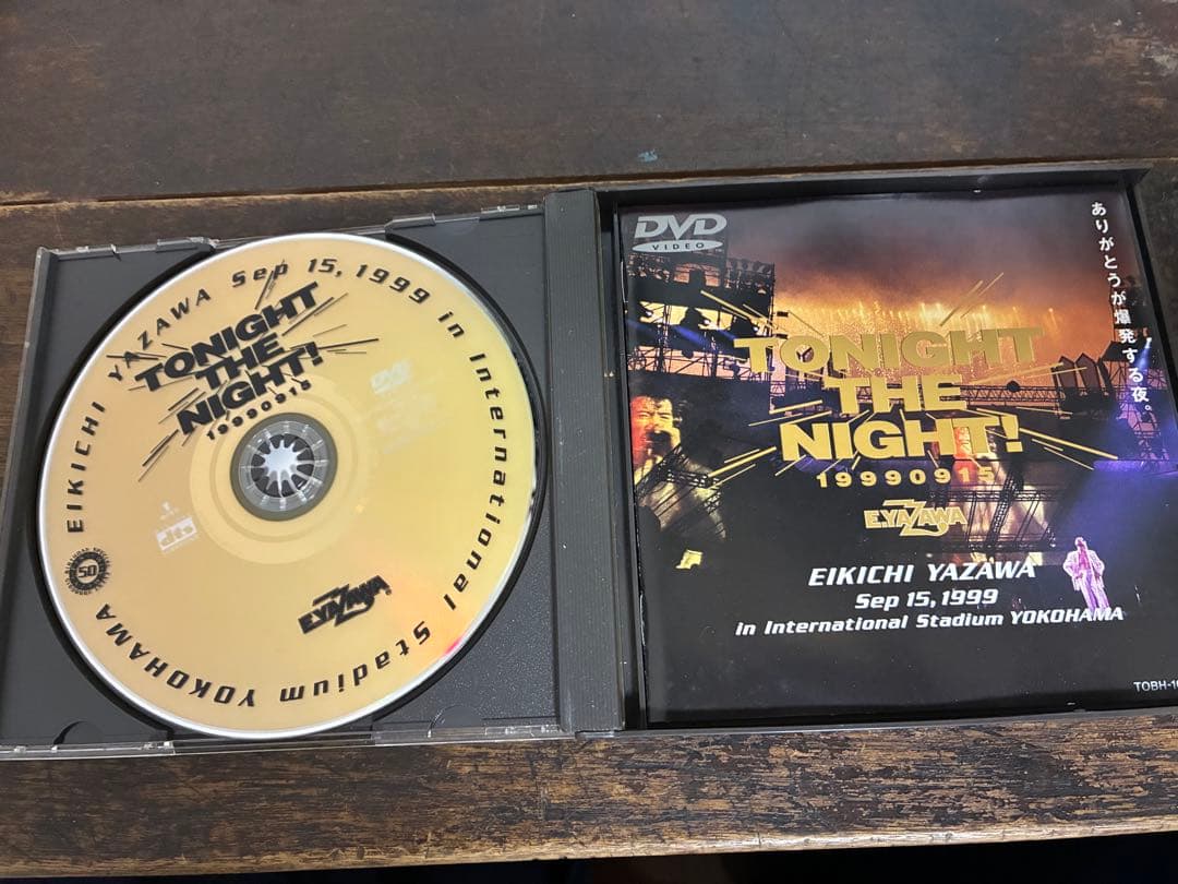 1-10【廃盤】矢沢永吉TONIGHT THE NIGHTありがとうが爆発する夜 - メルカリ