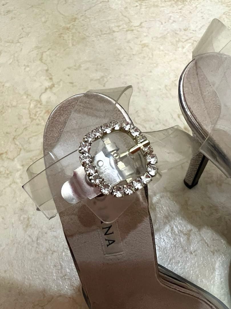 JBBF サンダル　ヒール 25.0cm ビキニ　フィットモデル