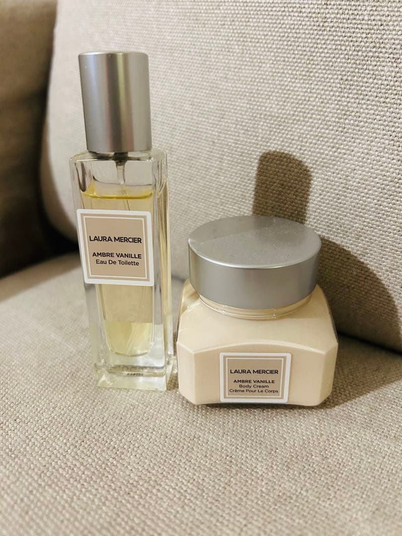 LAURA MERCIER AMBRE VANILLE 香水セット Laura's Favorite Scent - Ambre Vanille