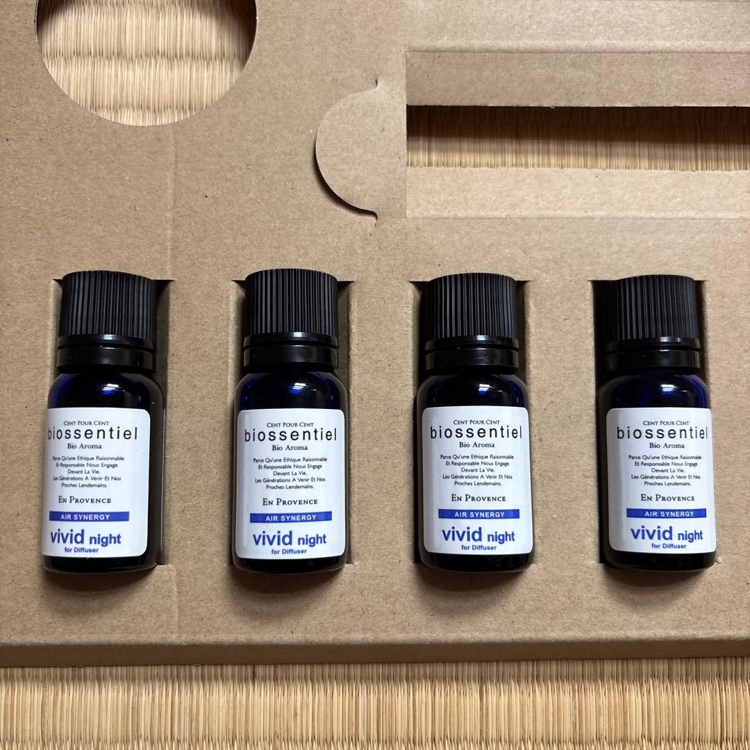 biosentiel vivid night エッセンシャルオイル 4本セット biossentiel vivid night FOR DIFFUSER - メルカリ