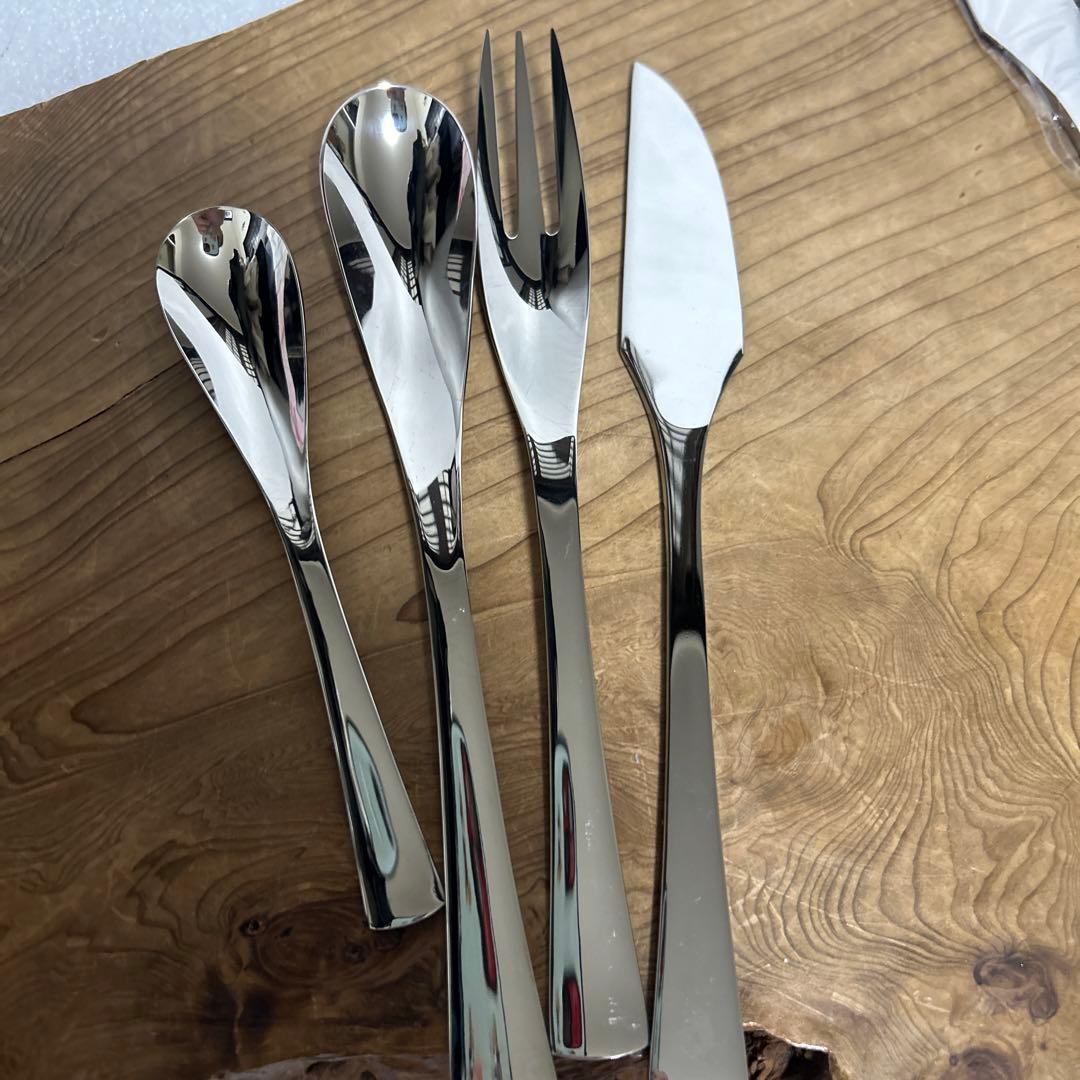 新品 Edin Burgh 18-10 ステンレス カトラリー24本 燕振興 - メルカリ