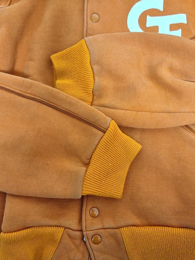 T*T様 GOODENOUGH スウェットスタジャン オレンジ - メルカリ