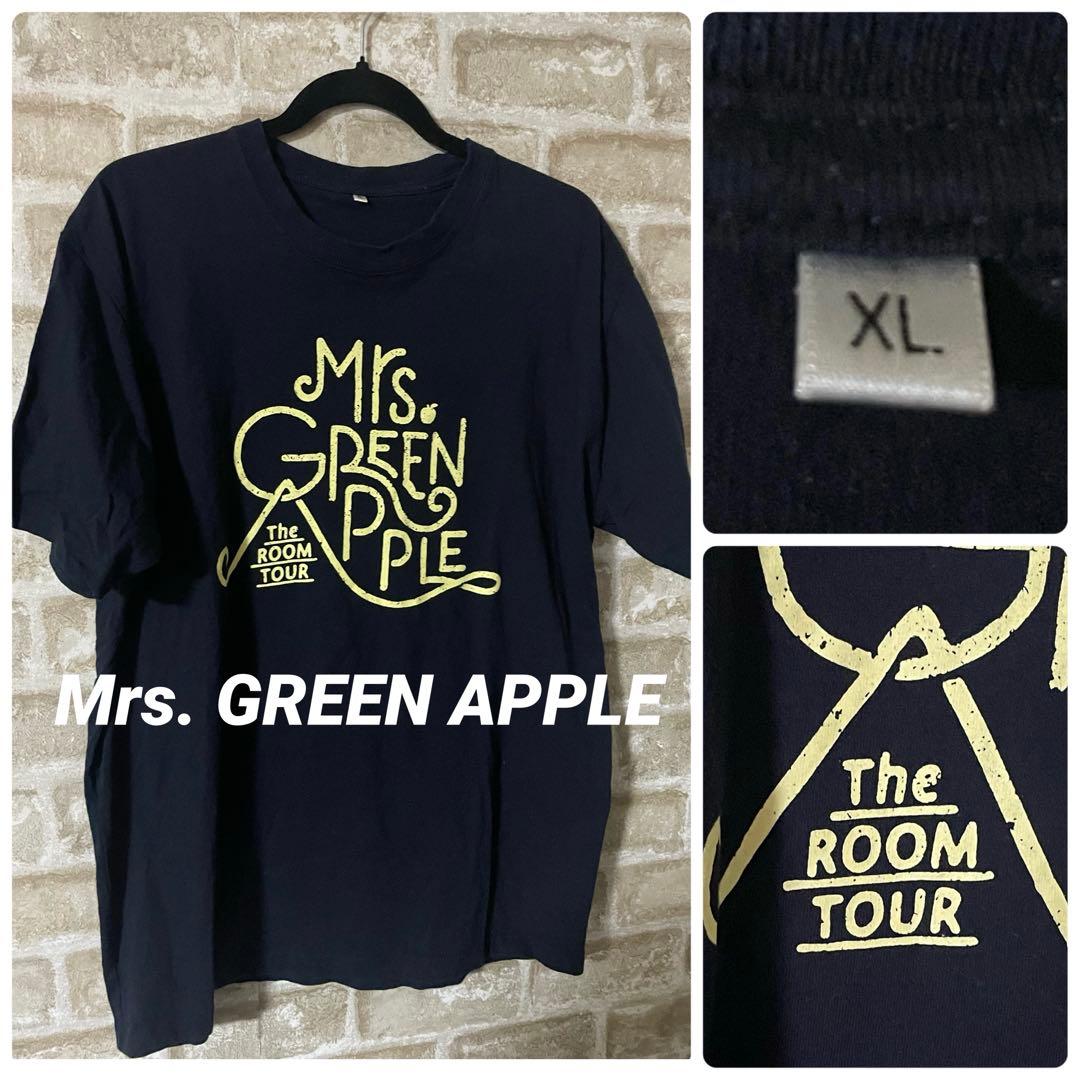 Mrs. GREEN APPLE メンズXL Tシャツ ザルームツアー ロックT - メルカリ
