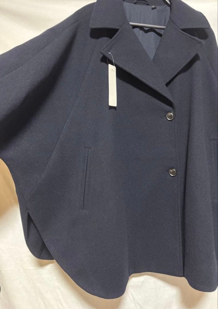 3日後削除します！完売品⭐︎新品GU コージーメルトンケープコート L