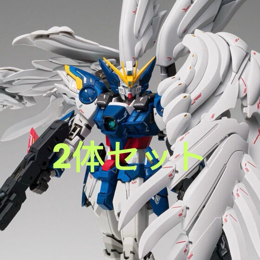 2体セット ウイングガンダムゼロ（EW版） Noble Color Ver G.F.F.M.C.ウイングガンダムゼロ（EW版） Noble Color Ver.」の2次予約