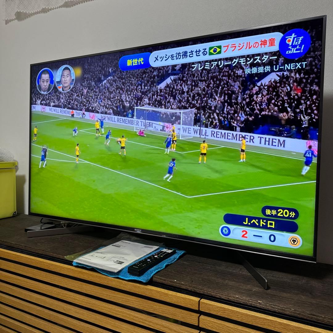 超美品】SONY BRAVIA 55v型2020年式保護フィルム付スタンド新品