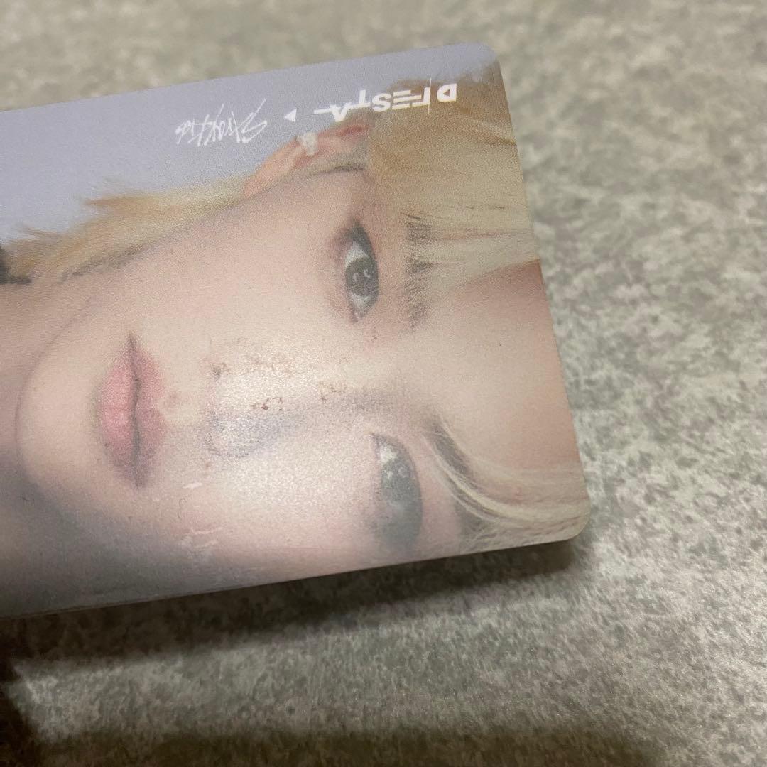 DFESTA straykids フィリックス 入場特典トレカ 難アリ - メルカリ