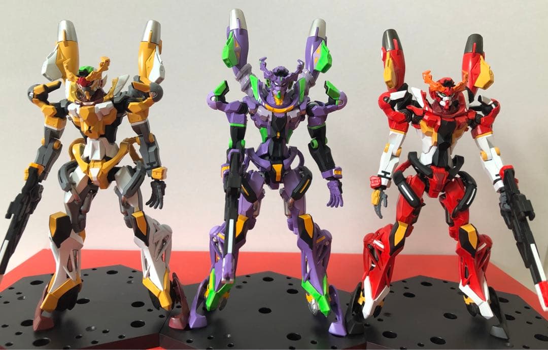 HG GQuuuuuuX ジークアクス エヴァンゲリオンカラー ガンプラ - メルカリ