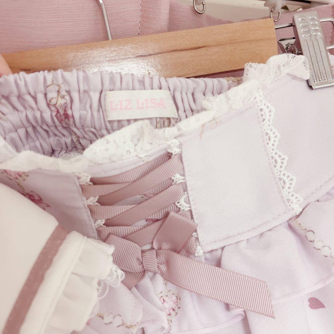 lizlisa Romantic Cosmetics柄 セットアップ ピンク - メルカリ