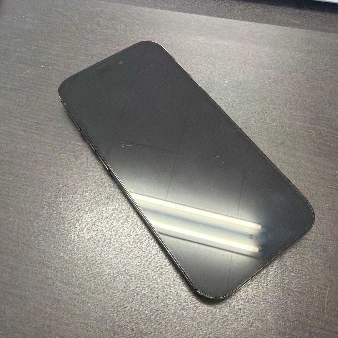 【美品】Apple iPhone 14 Pro ブラック 本体 iPhone 14 Pro 128GB 本体 SpaceBlack スペースブラック SIMフリー