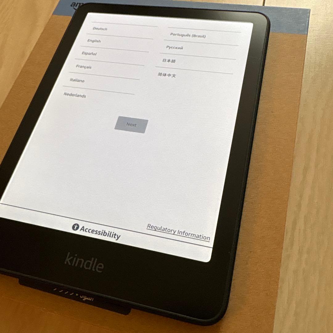 美品Kindle colorsoft 16GB ブラック - メルカリ