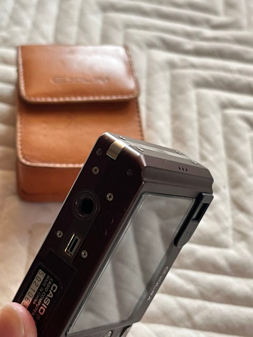 CASIO EXILIM EX-Z55と専用防水ケース