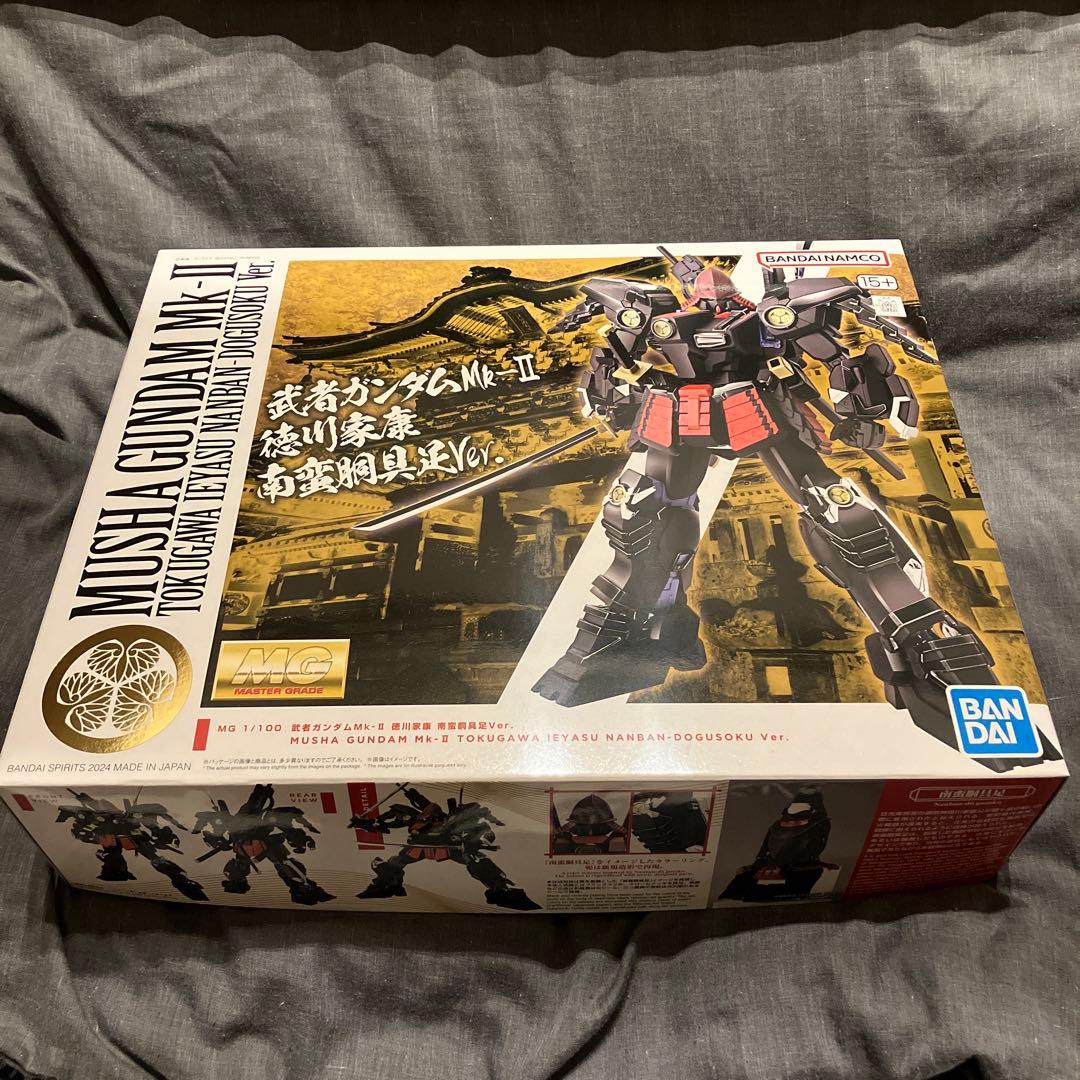 武者ガンダムMk-Ⅱ　徳川家康　南蛮胴具足Ver. MG 1/100 武者ガンダムMk-II 徳川家康 南蛮胴具足Ver.｜バンダイ
