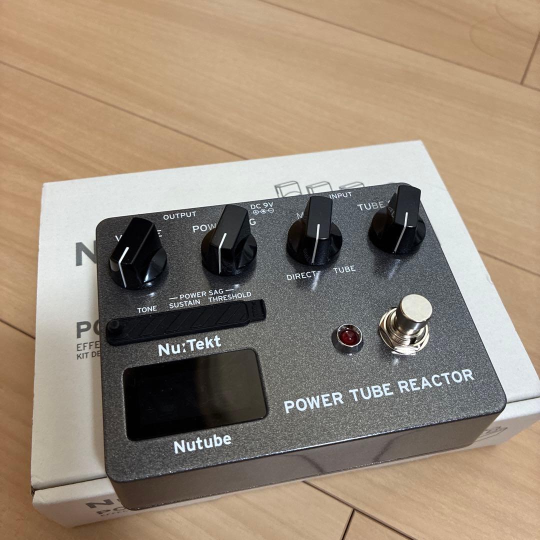 Nutube POWER TUBE REACTOR ギターエフェクター KORG Nu:tekt POWER TUBE REACTOR ｜イケベ楽器店オンラインストア