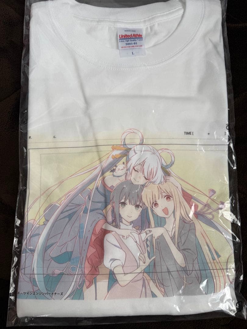 映画 超かぐや姫！ラフ原画Tシャツ、クリアファイル かぐや 酒寄彩葉