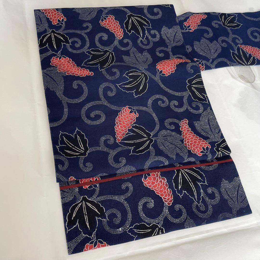 ぶどう唐草 名古屋帯 浦野理一 - メルカリ