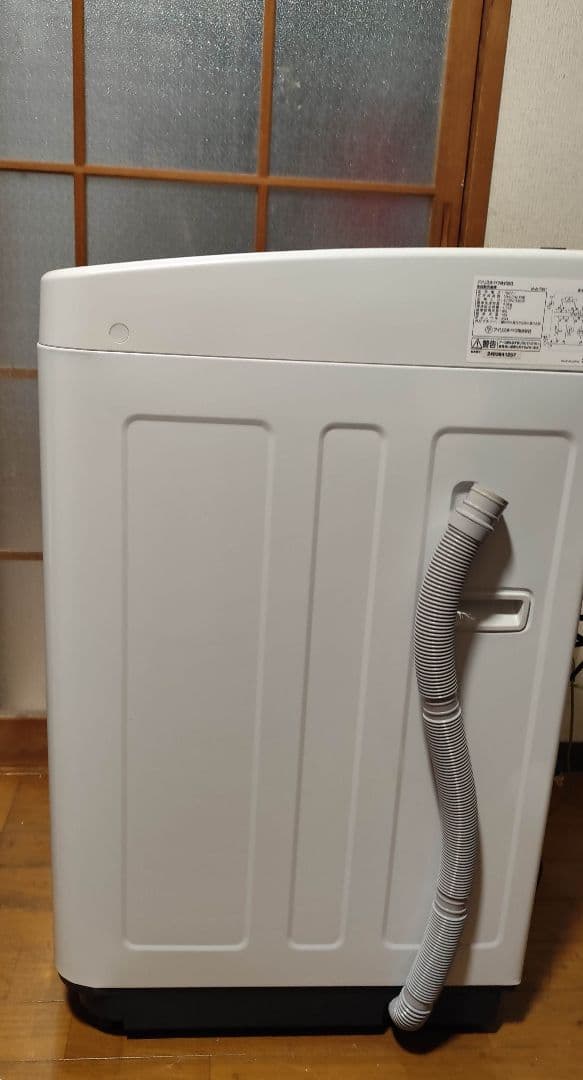2024年製 アイリス洗濯機（4.5k）近隣配送無料＋設置＋保証付き