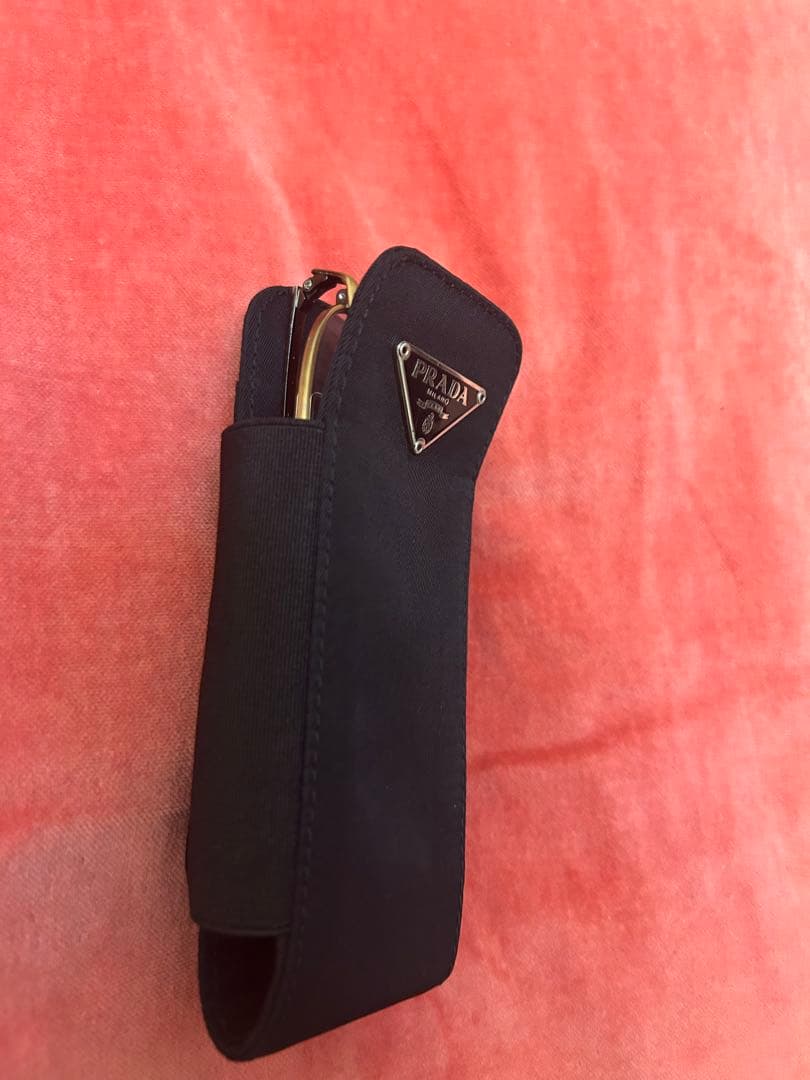 PRADA メガネホルダー 小物ケース アクセサリーショルダーヴィンテージ