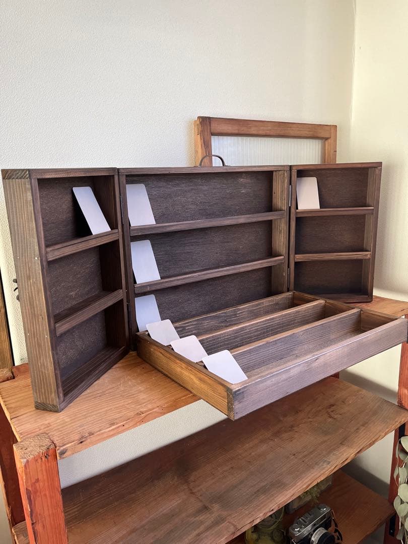 什器セットA(ブラウン) サンワダイレクト本店 サンワサプライ【オフィス・PC周辺通販】