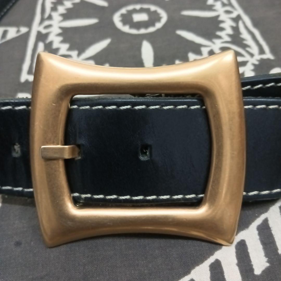 ドルチェ&ガッバーナ DOLCE&GABBANA レザーベルト 金バックル - メルカリ