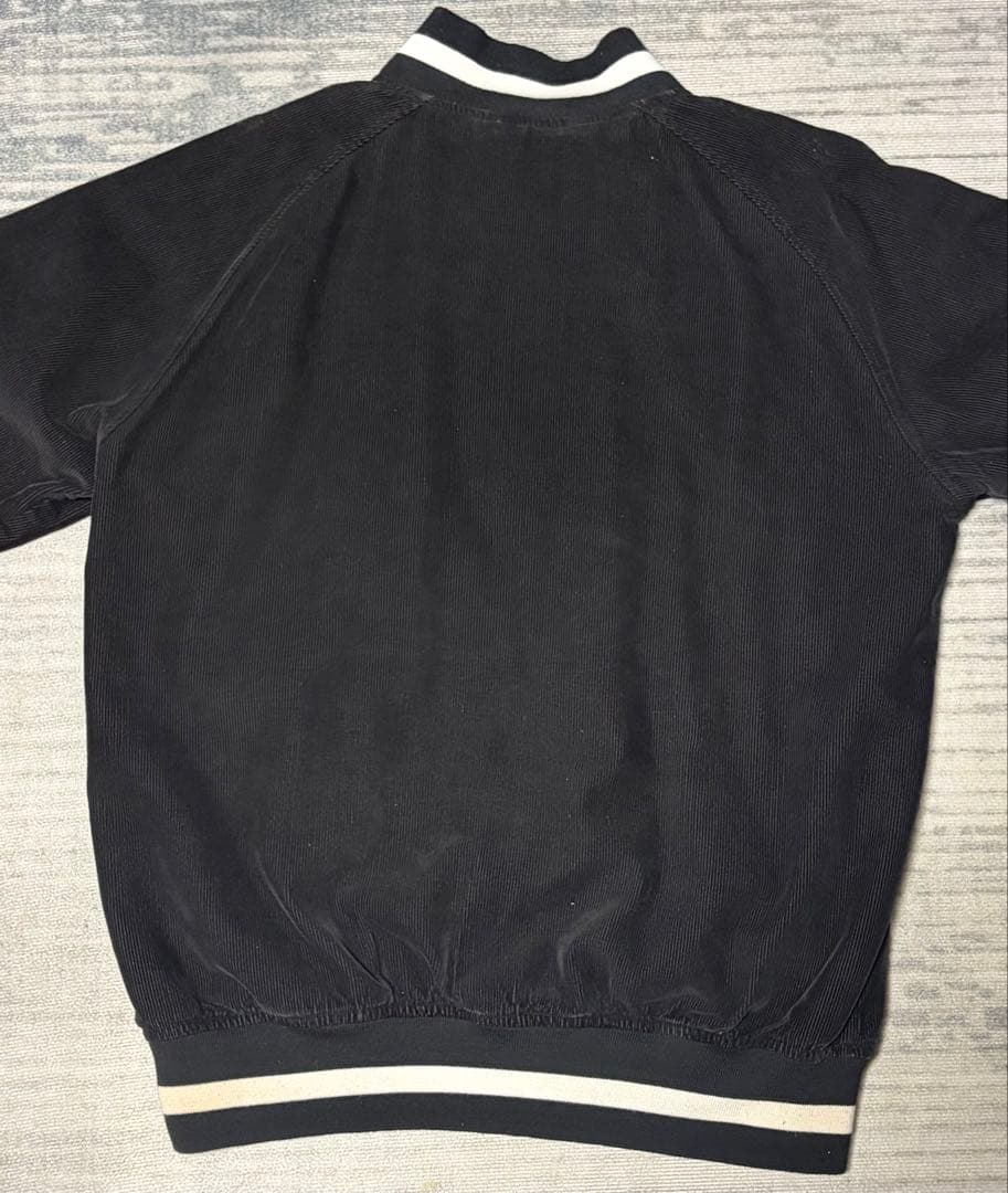 レア珍品】Stussy コーデュロイ スタジャン Lサイズ ブラック