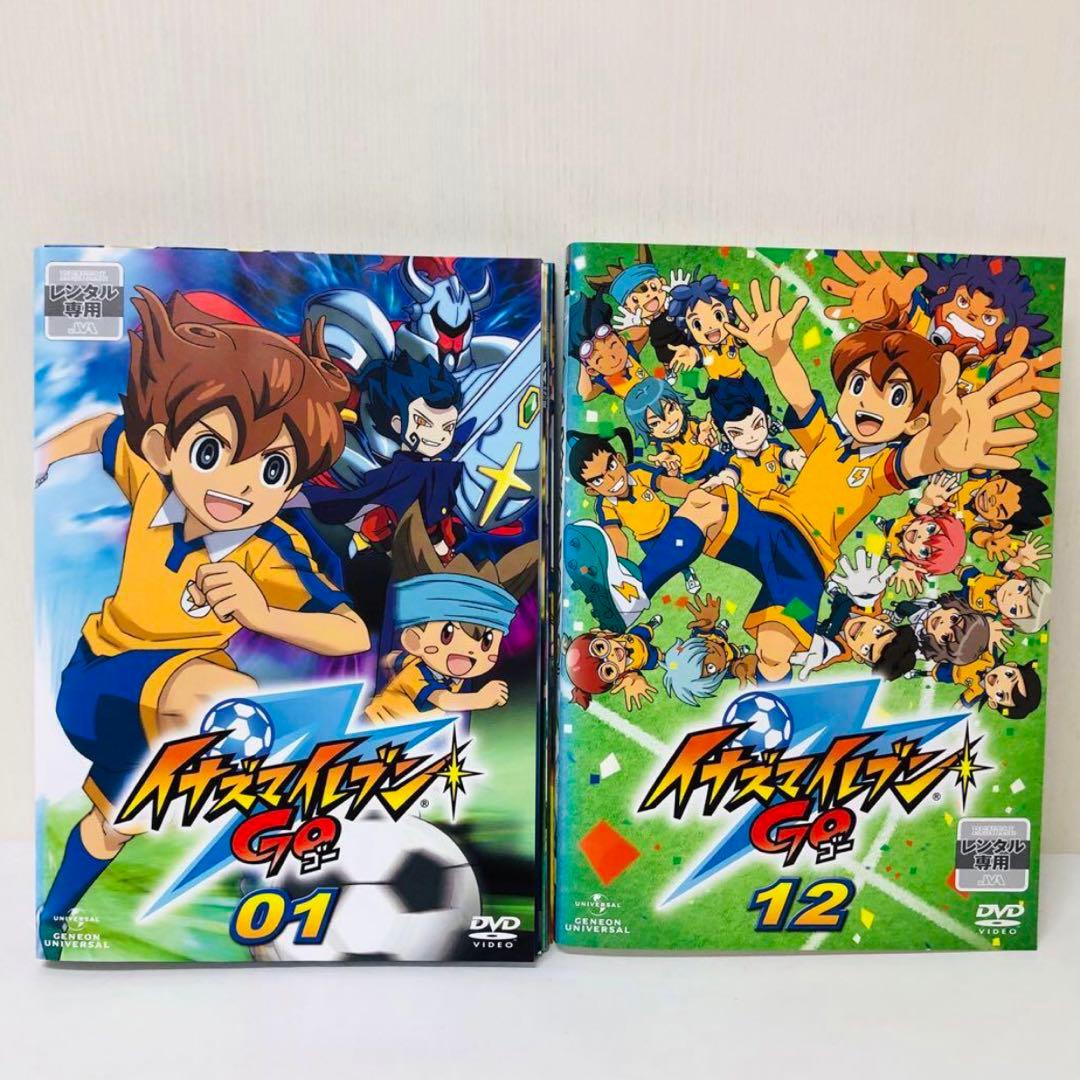 映画付き】イナズマイレブンGO DVD全巻セット 全36巻＋劇場版 - メルカリ