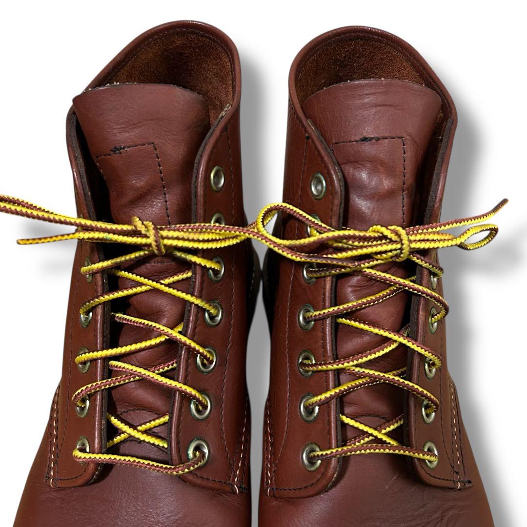 【美品】26.5cm RED WING 9105 ワークブーツ プレーントゥ